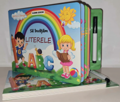 Sa invatam Literele ABC - Scrie si Sterge