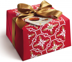 Panettone clasic glazurat cu alune si migdale - Condorelli 1kg