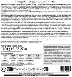 Panettone - Sicilian Citrus Cream