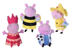 Jucarie de plus - Peppa Pig, mai multe modele si culori