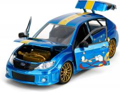 Set masinuta metalica si figurina - The Hedgehog - Sonic & Subaru Impreza WRX STI 2012