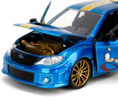 Set masinuta metalica si figurina - The Hedgehog - Sonic & Subaru Impreza WRX STI 2012