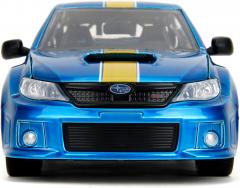 Set masinuta metalica si figurina - The Hedgehog - Sonic & Subaru Impreza WRX STI 2012
