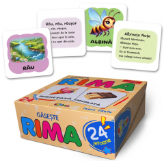 24 jetoane. Gaseste Rima