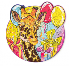 Puzzle clasic 110 piese - Graceful Giraffe