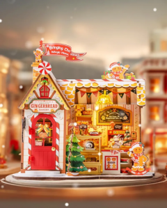 Puzzle 3D - Gingerbread House