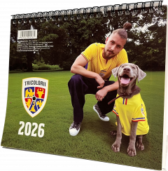 Calendar de birou 2026 - Tricolorii