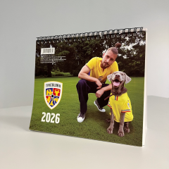 Calendar de birou 2026 - Tricolorii