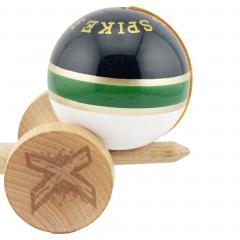 Jucarie de indemanare - Kendama X - Sticky Royal Spike Negru/Verde/Alb