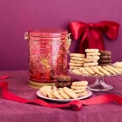 Biscuiti - 12 Days of Christmas - Biscuits in Musical Barrel Tin