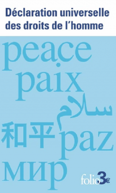 Declaration universelle des droits de l'homme