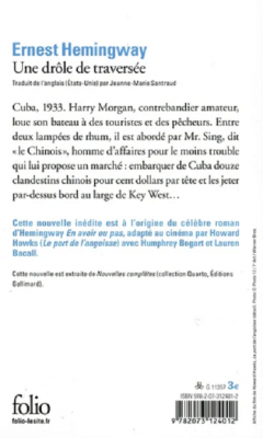 Une drole de traversee