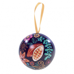 Glob metalic cu praline belgiene (diverse modele, pret pe bucata)