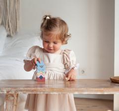 Set constructie - Cubika - Turn - Pastel