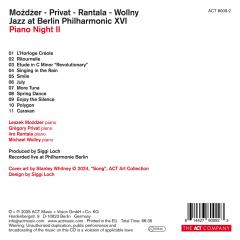 Jazz At Berlin Philharmonic XVI - Piano Night II