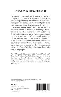 Le reve d'un homme ridicule