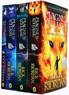 Magnus Chase and the Gods of Asgard 4 Books Collection Set