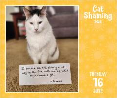 Calendar 2026 - Cat Shaming