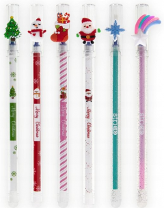 Pix - cu stergere - Christmas (6 modele - pret  pe bucata)