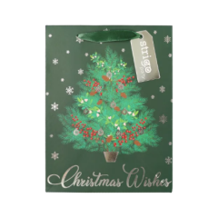 Punga cadou - Maner panglica aurie si argintie (patru modele - pret pe bucata)