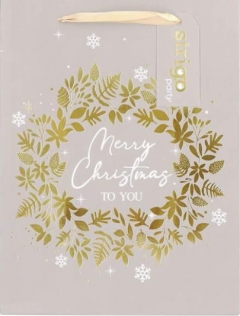 Punga cadou - Maner panglica aurie (3 modele - pret pe bucata)