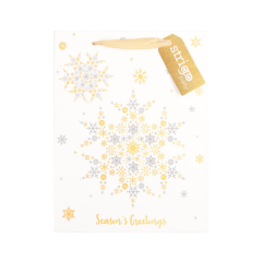 Punga cadou - Holografica aurie (4 modele - pret pe bucata)