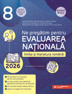 Limba si literatura romana. Evaluarea Nationala 2026