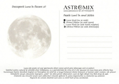 Carte postala - Fazele lunii 2026