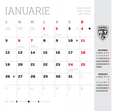 Calendar - Tricolorii 2026