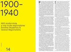 Locuri si arhitecturi. Regionalism si contextualism in Romania, secolele XX-XXI /Place and architecture. Regionalism and contextualism in Romania, XX-