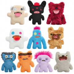 Jucarie de plus - Fuggler - Ciudateni cu par, mai multe modele si culori