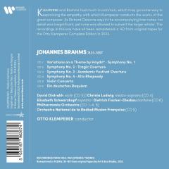 Brahms: The Complete Symphonies - Overtures - Haydn Variations - Violin Concerto - Deutsches Requiem - Alto Rhapsody