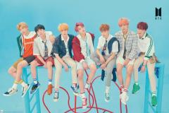 Poster - BTS Group - Blue
