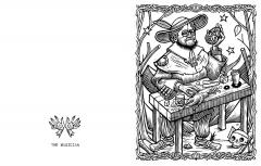 The Guillermo Del Toro Tarot Coloring Book