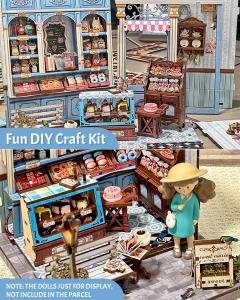 Puzzle 3D 242 piese - Minicasuta DIY - Sweet Marie