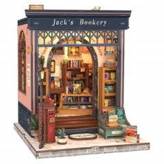 Puzzle 3D 330 piese - Minicasuta - Libraria lui Jack