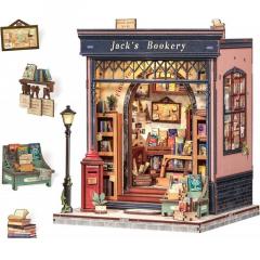 Puzzle 3D 330 piese - Minicasuta - Libraria lui Jack