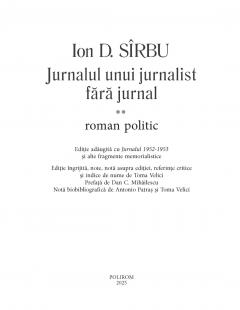 Jurnalul unui jurnalist fara jurnal (2 volume)