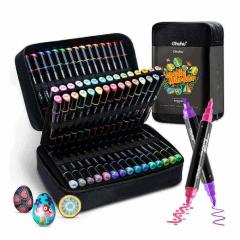 Set 90 markere acrilice - Multicolor