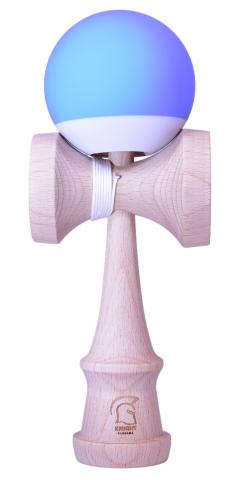 Jucarie de indemanare - Kendama Antiskid Paint - Albastru deschis/Alb