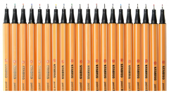 Set 20 pixuri - Fineliner Stabilo Point - Zebrui