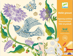 Atelier de gravura - Pasiune pentru flori