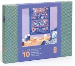 Atelier creativ pentru adulti - Pictura pe matase