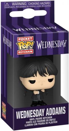 Breloc Wednesday Addams - Wednesday - Pocket Pop! Keychain - Funko