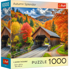 Puzzle 1000 piese - SUA - Splendoarea Toamnei
