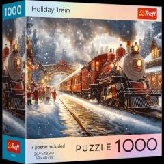 Puzzle 1000 piese - Trenul de vacanta