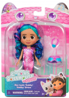 Papusa - Gabby's Dollhouse - Gabby, cu tinuta sirena