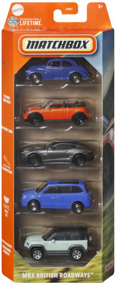 Set 5 masinute metalice - Matchbox - British Roadways