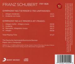 Schubert: Symphonies No. 7&4