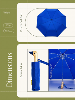 Umbrela - Compact Duck - Royal Blue